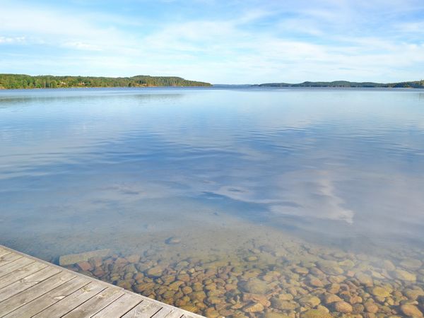 Blick über den riesigen See "Sommen"