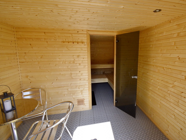 Sauna-Vorraum