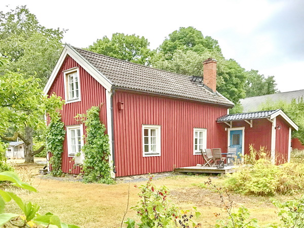 Hausrückseite mit Veranda