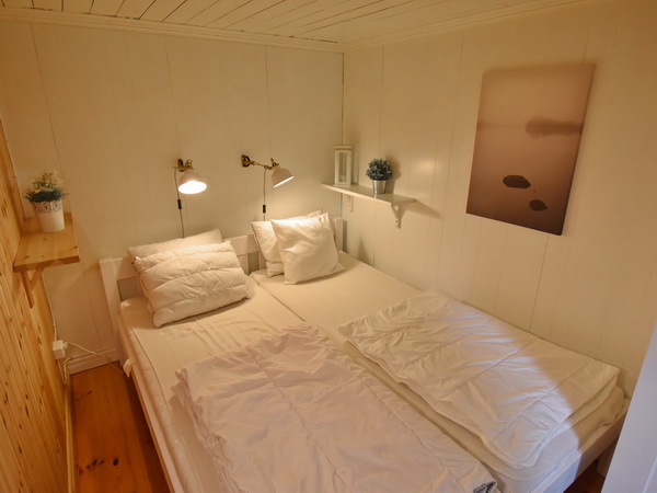 Schlafzimmer mit Doppelbett