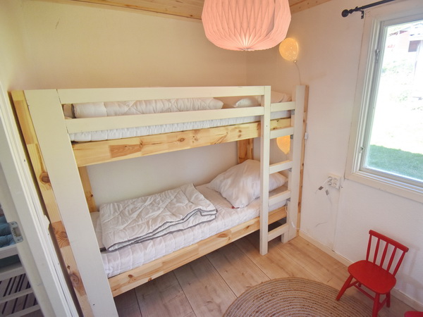 Schlafzimmer mit Etagenbett