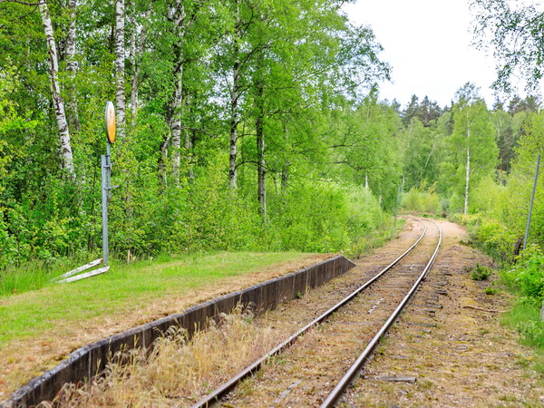 Schmalspurbahnstrecke in der Nähe des Hauses - Hier können Sie im Sommer eine Ausflugstour machen!