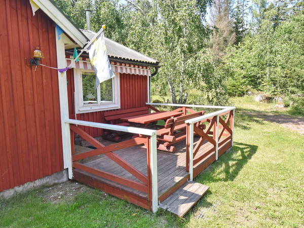 Veranda vor dem Haupthaus