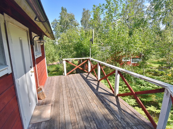 Veranda des Gästehauses